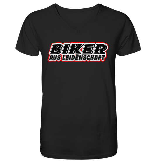 Biker aus Leidenschaft - Herrn V-Neck Shirt