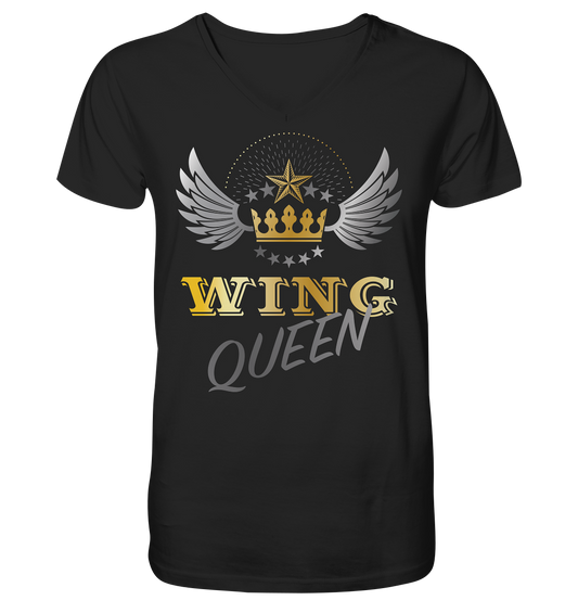 Goldwing - Wing Queen  - Herrn V-Neck Shirt