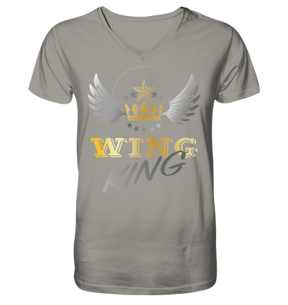 Goldwing - Wing King  - Herrn V-Neck Shirt