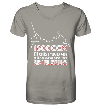 Goldwinger Spruch - 1800ccm Spielzeug - Herrn V-Neck Shirt