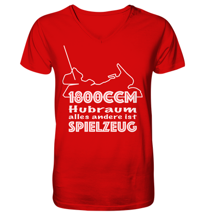 Goldwinger Spruch - 1800ccm Spielzeug - Herrn V-Neck Shirt