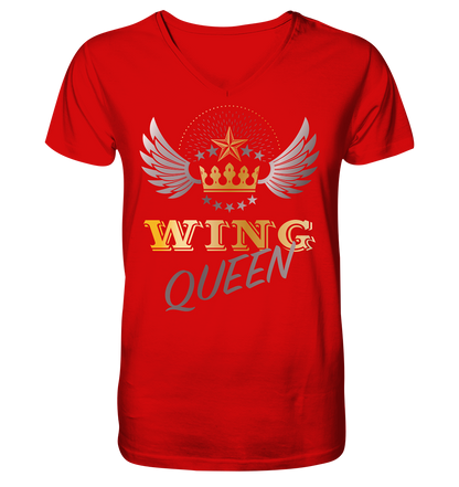 Goldwing - Wing Queen  - Herrn V-Neck Shirt