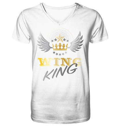 Goldwing - Wing King  - Herrn V-Neck Shirt