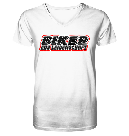 Biker aus Leidenschaft - Herrn V-Neck Shirt