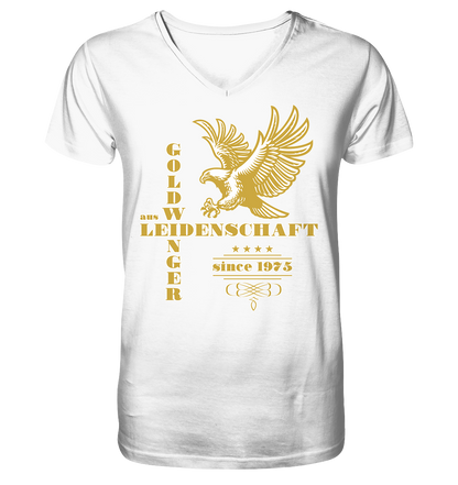 Goldwinger aus Leidenschaft seit 1975 - Herrn V-Neck Shirt