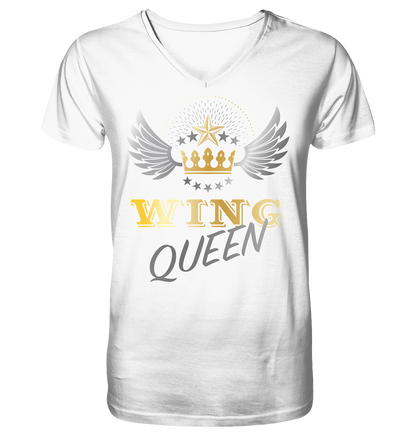 Goldwing - Wing Queen  - Herrn V-Neck Shirt